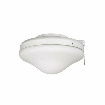 CRAFTMADE 2 Light Outdoor Bowl Light Kit in White ELK113-1W-W